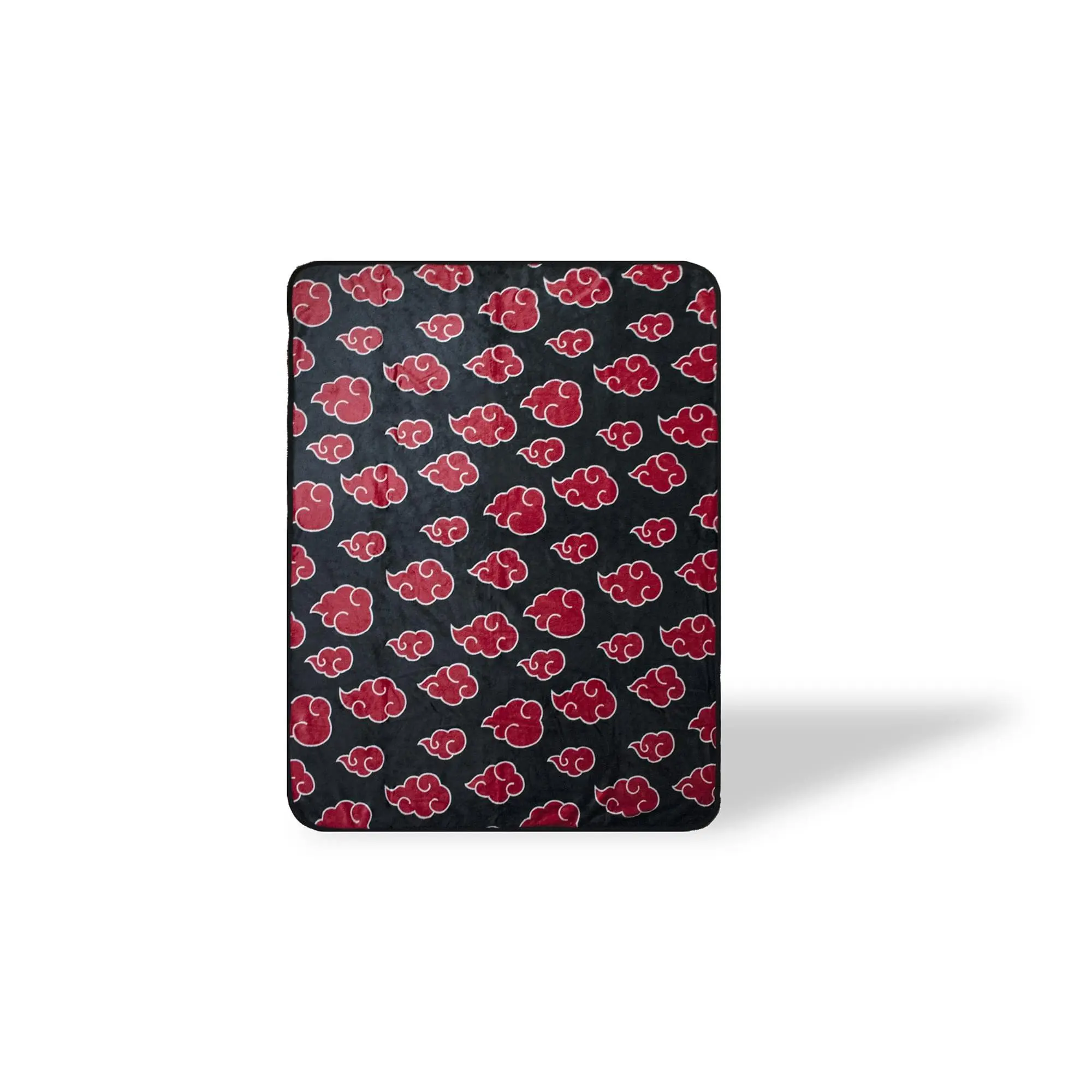 Naruto: Shippuden Akatsuki Red Cloud Anime Throw Blanket - Akatsuki Graphic, Anime Character Print - 60x45 In, Akatsuki Graphic Throws, Anime Character Print Throws