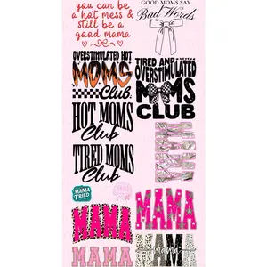 TIRED MOMS CLUB - GANG SHEET BUNDLE TIRED MOMS CLUB - GANG SHEET BUNDLE