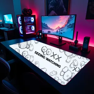 Custom Hypebeast Extra Large Gaming Desk Mat - Rectangle Mouse Pad, Non-Slip Rubber Base, Large Size, Home Office Accessories, Boys' Rooms Gift