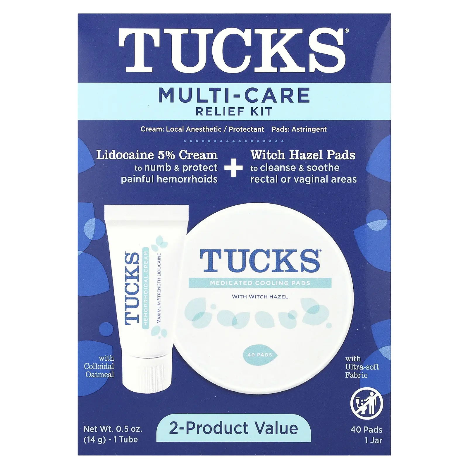 Tucks Multi-Care Relief Kit, 1 Kit | HSA/FSA Eligible