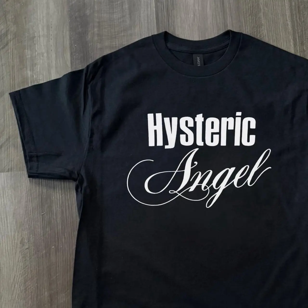 Hysteric Angel T Shirt, Gothic Angel Tee, Dark Aesthetic Shirt