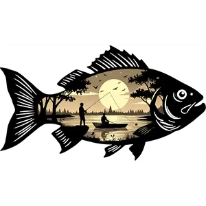 DTF Transfer – CL Fish Scene Multi Sizes