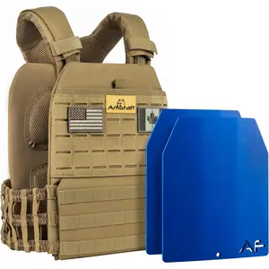 Amstaff Tactical Weighted Vest - Adjustable Weight Vests - Versatile Wearable Vest for Fitness Workouts, Strength and Endurance Training, Running