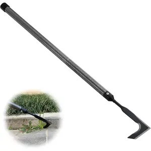 Hardware supplies Lilyvane Crack Weeder, 29" Long Manual Crevice Weeding Tool Weed Puller for Sidewalk Paver Deck Boards, Crack Weeder Crevice Weeding Tool Metal Handle