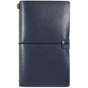 Refillable Notebook - Midnight Blue (Traveler's Journal, Planner, Notebook) - Hardcover