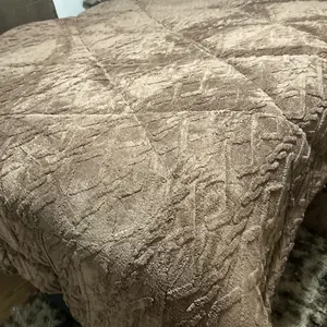 Cosybay Luxury Extra Thick Comforter Set - Super Soft Milk Velvet Fleece, Anti-Static, Multi-Needle Quilting, Breathable, Machine Washable, Kids Halloween comforter set,Sherpa Christmas thick bedding