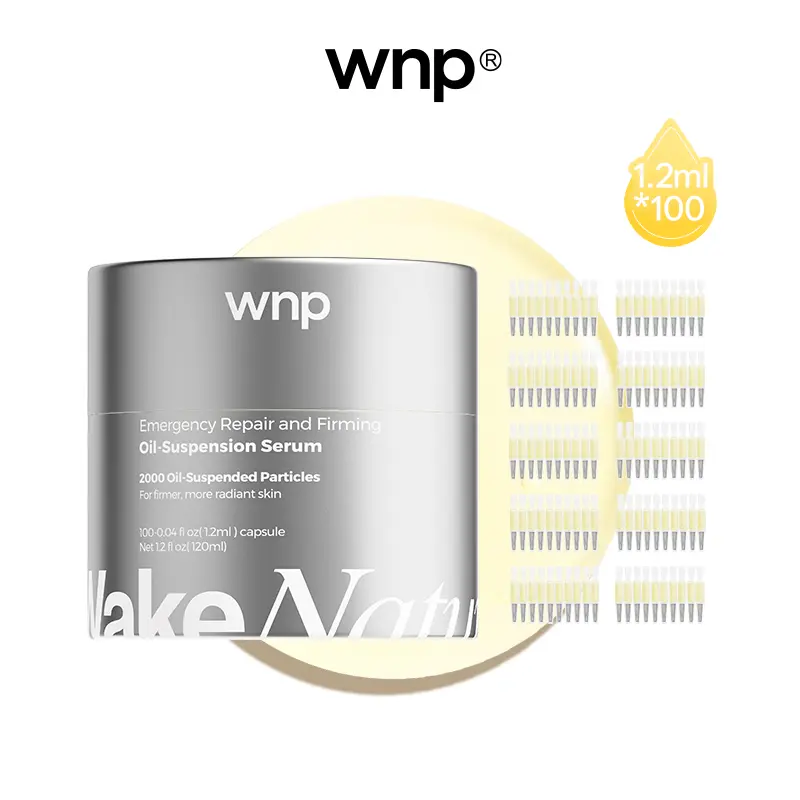 [WNP Official] WNP Emergency Repair Oil-Suspension Serum 1.2ml*100- 3% Squalane, Vegan & Paraben-Free, For All Skin Types, Fast Repair & Sensitive Skin Friendly Skincare Comfort summerwins