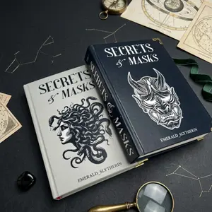 Secrets & Masks Dramione Fanfiction Book US | Draco Malfoy x Hermione Granger Dark War Romance | Voldemort Wins AU Enemies to Lovers | Morally Grey Characters | High Stakes Survival Story | Angst Trauma BookTok Viral Read Gift