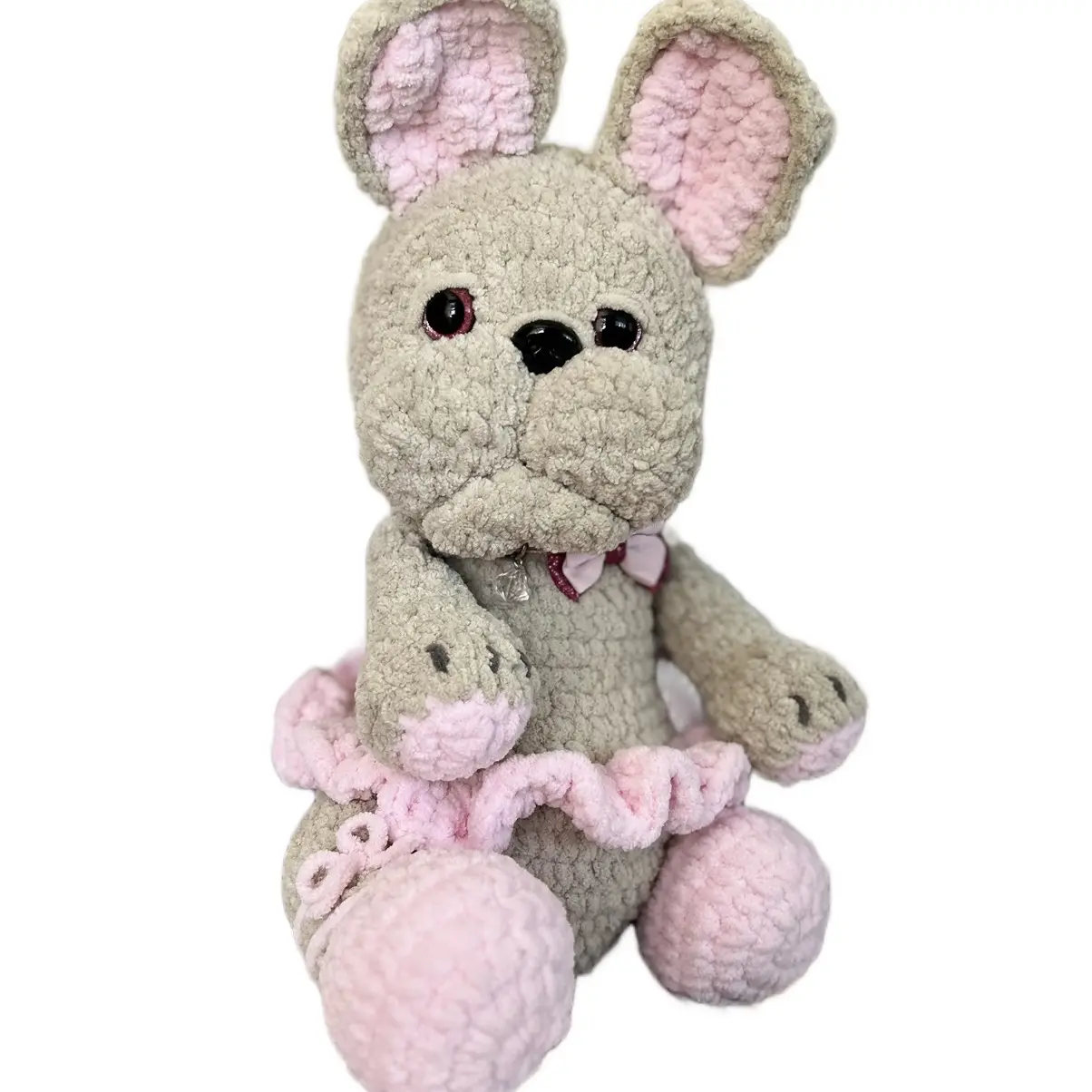 Ballerina French Bulldog plushie
