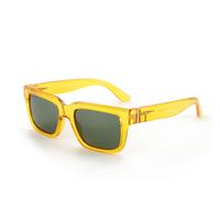 C04 Crystal Yellow Frame Green Lens
