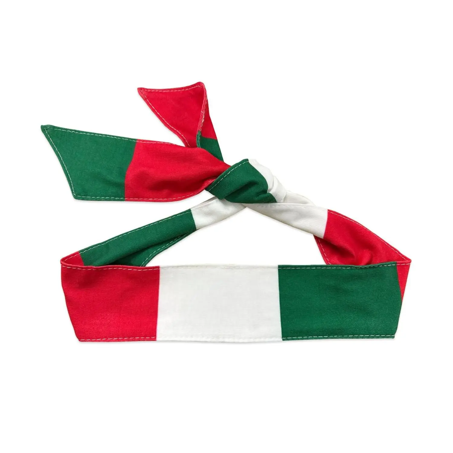 Mexican Country Flag Tie Headband with National Flag,Banadan Mexico Headband for Men Soccer, Tennis, Workout, Costume