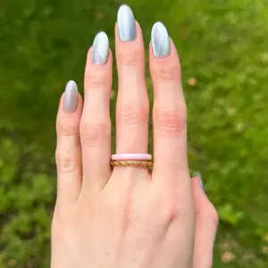 Stackable Ceramic Pink Ring