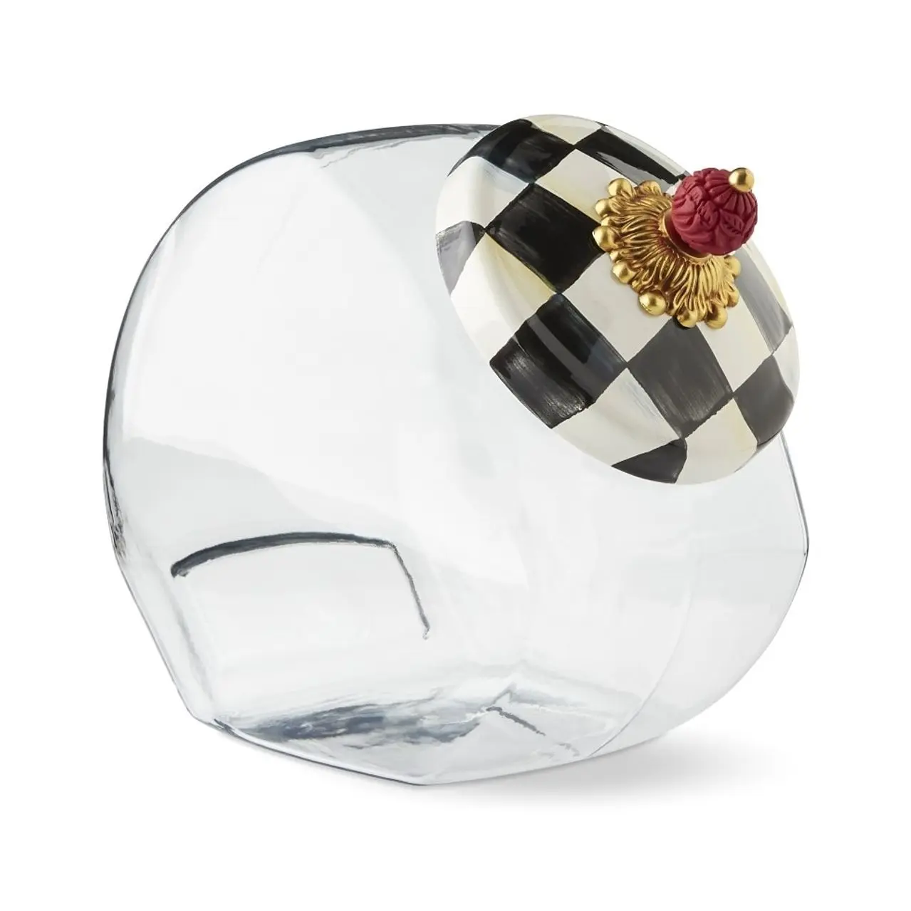 MacKenzie-Childs Courtly Check Cookie Jar