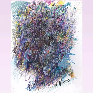 Michael Alan Alien "Untraceable Origin" 8.5”x11” fine art print