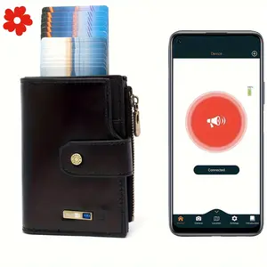 New Intelligent Wallet Anti Theft   Wallet Purse Card Holder Wallet Position Record Via Phone Gps Cheap Item Available Money Clip Card Holder Fathers Day Gift Men Gift Mothers Day Gift - Bags & Luggage.safe