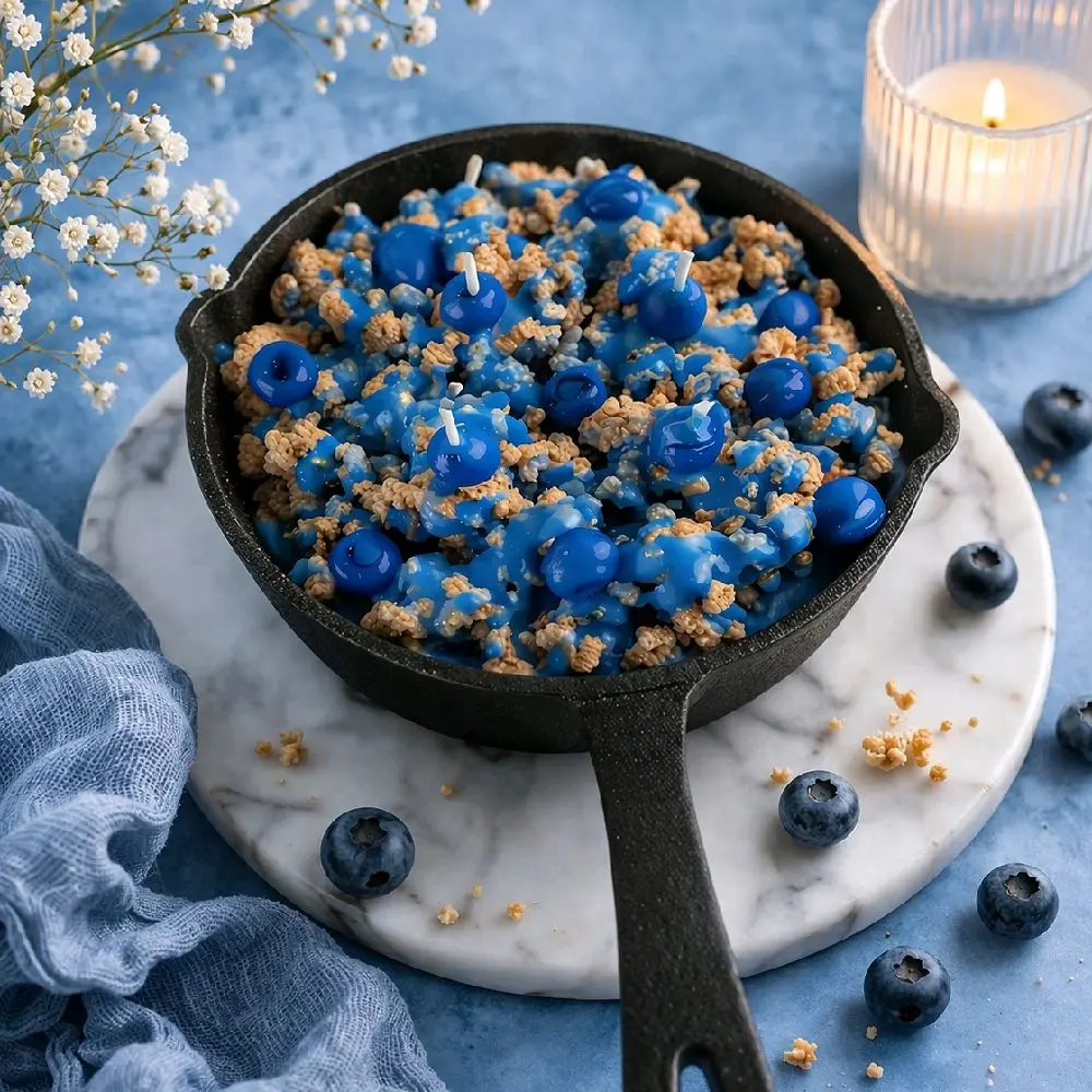 Blueberry Cheesecake Soy Skillet Candle