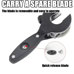 Robust Ratchet Tube Cutter Designed for Cutting Pipes Ranging From 1/4" to 7/8". It Is Suitable for Various Materials Including,,, PPR, And PE. Features Include 360° Rotation, A Large Adjustment Range Of 8mm to 29mm