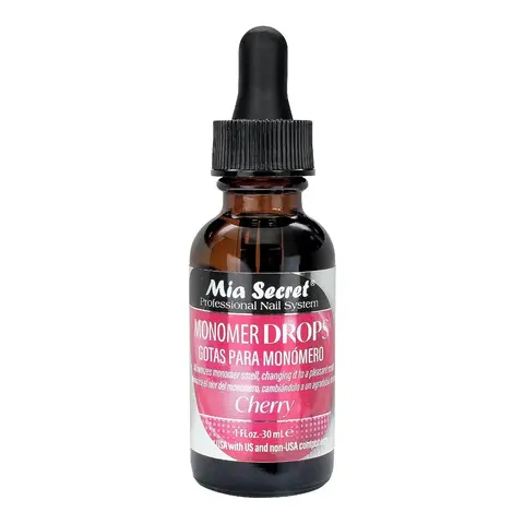 Mia Secret Monomer Drops Cherry Scent 1oz nail care
