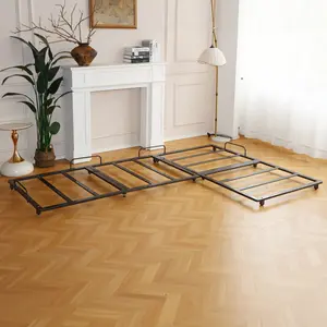 Sofa Elevation Metal Frame | Sturdy Iron Base for Boneless Cloud Couch | Height-Enhancing Accessory