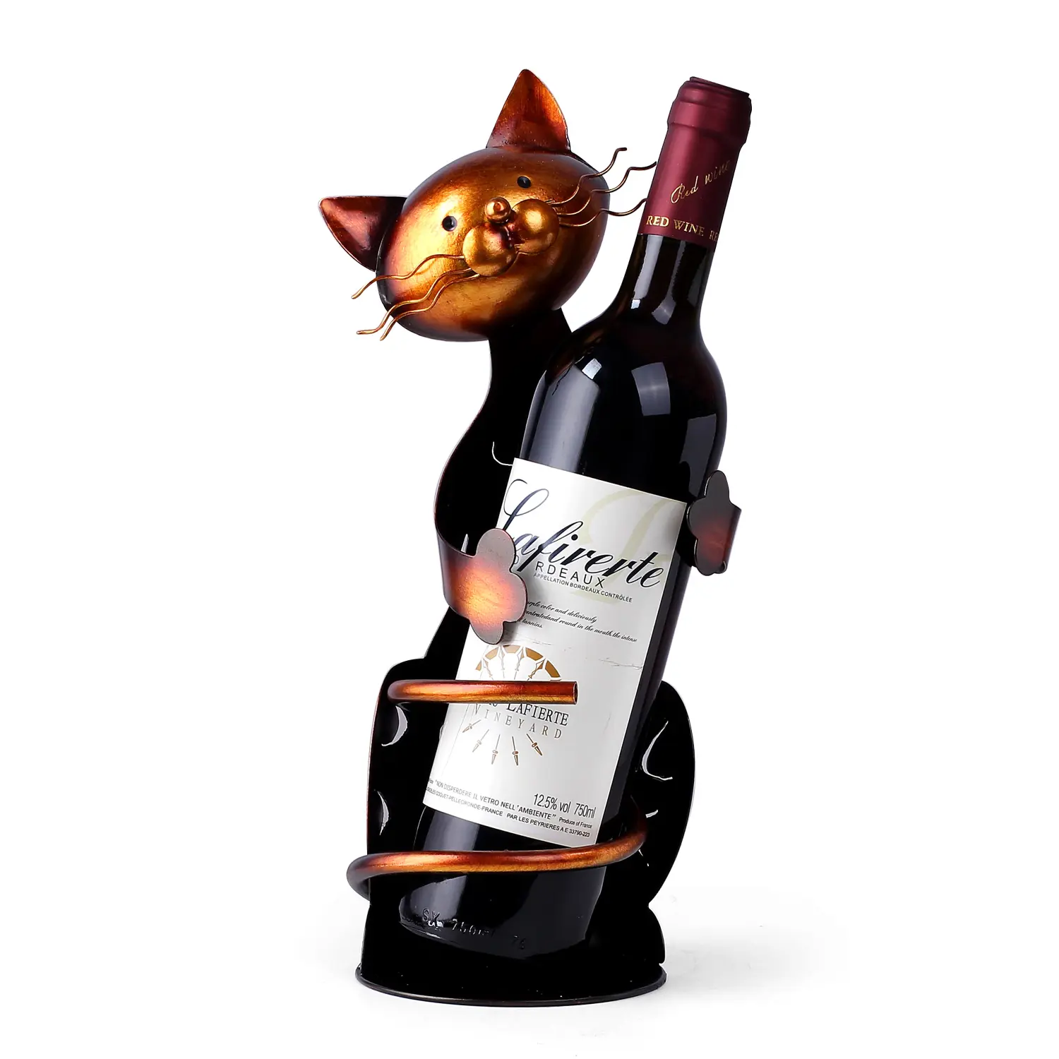 Cat Decor Wine Holder Wine Rack Wine Bottle Holder Wine Cat,Gift for Halloween and Christmas,Cat Gifts for Cat Lovers