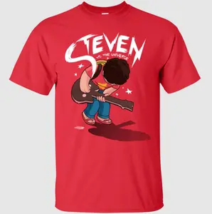 Vintage Steven Universe Graphic Tee, Steven vs. The Universe Guitar Hero, Cartoon Show Shirt, Unisex Menswear Womenswear Top, Animated Series Apparel