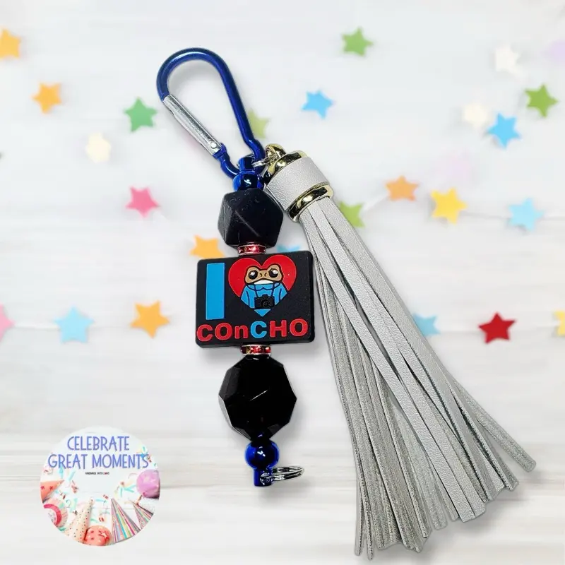 Conch Keychains - Debi Tirar Mas Fotos, Concho El Sapo, The Frog Concho, Benito Conejo Malo