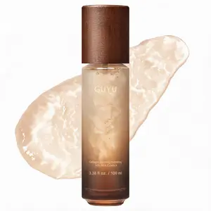 GUYU Collagen Firming Hydrating Jelly Mist Essence - 100ml, Anti-Aging Collagen Peptide Face Spray for Fine Lines, Wrinkles & Dull Skin, Moisturizing, Plumping, Glowing, Hydrating Face Mist Spray for Sensitive Skin Care #dealsforyoudays #summeressentials