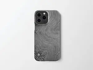 Beskar Imperial Phone Case Cover | SIlver Hard Shell Protective Snap Tough Case for iPhone