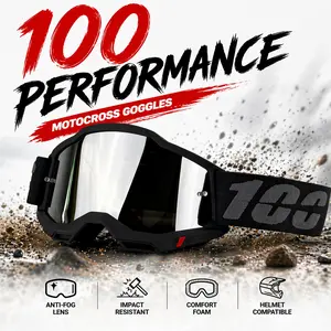 All-Season Off-Road Motorcycle Goggles, Anti-Scratch Lens, Dustproof Design, Adjustable Strap, Perfect Gift for Adults and Teens