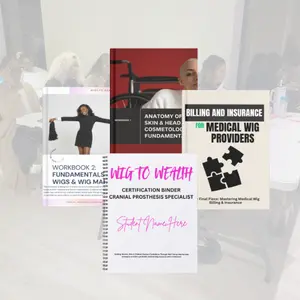 Medical Wig Business Starter Kit for Cranial Prosthesis Specialist (entrepreneurs building a medical wig business)