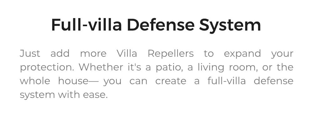 VILLA REPELLER - FLEXTAIL X VOLLYC Smart Heat Mosquito Repellent With Stronger Protection