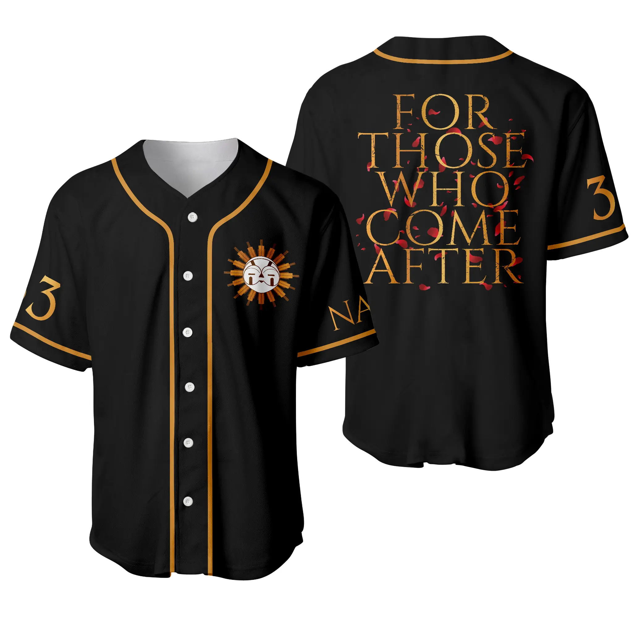 Personalized For Those Who Come After Personalized Jersey, Baseball Jersey Shirt, Outdoor Sports, Sport Shirt, Dynamic And Comfortable