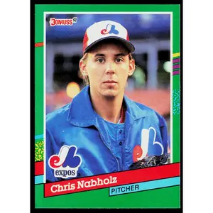 Chris Nabholz 1991 Donruss #667c RC Montreal Expos