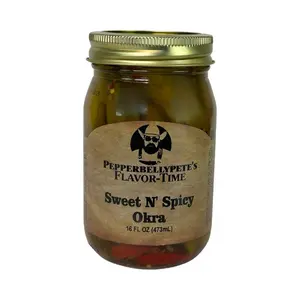 Pepper Belly Pete's Sweet N' Spicy Okra