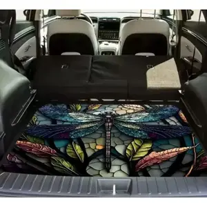 Heavy Duty All Weather Car Trunk Mat Waterproof Durable Cargo Liner Universal Fit for Most Cars Trucks SUV Anti Slip Easy Clean Trunk Protector