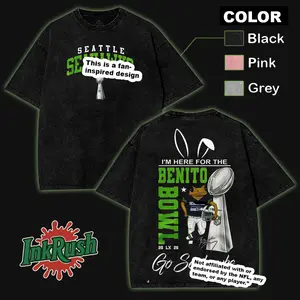 PNW Football – Big Game 2026 Fan Tee Benit0 B0wl 2026 v3 Vintage Washed Graphic Tee, Funny Football Design Shirt, Team Benit0 Shirt, Here For The Benit0 B0wl The Best Haft Time Shirt
