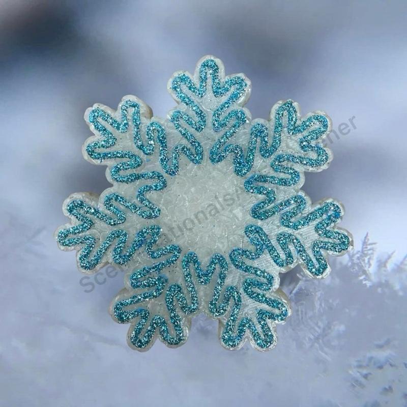 Scent-Sationals Snowflake Christmas Car Freshie Air Freshener