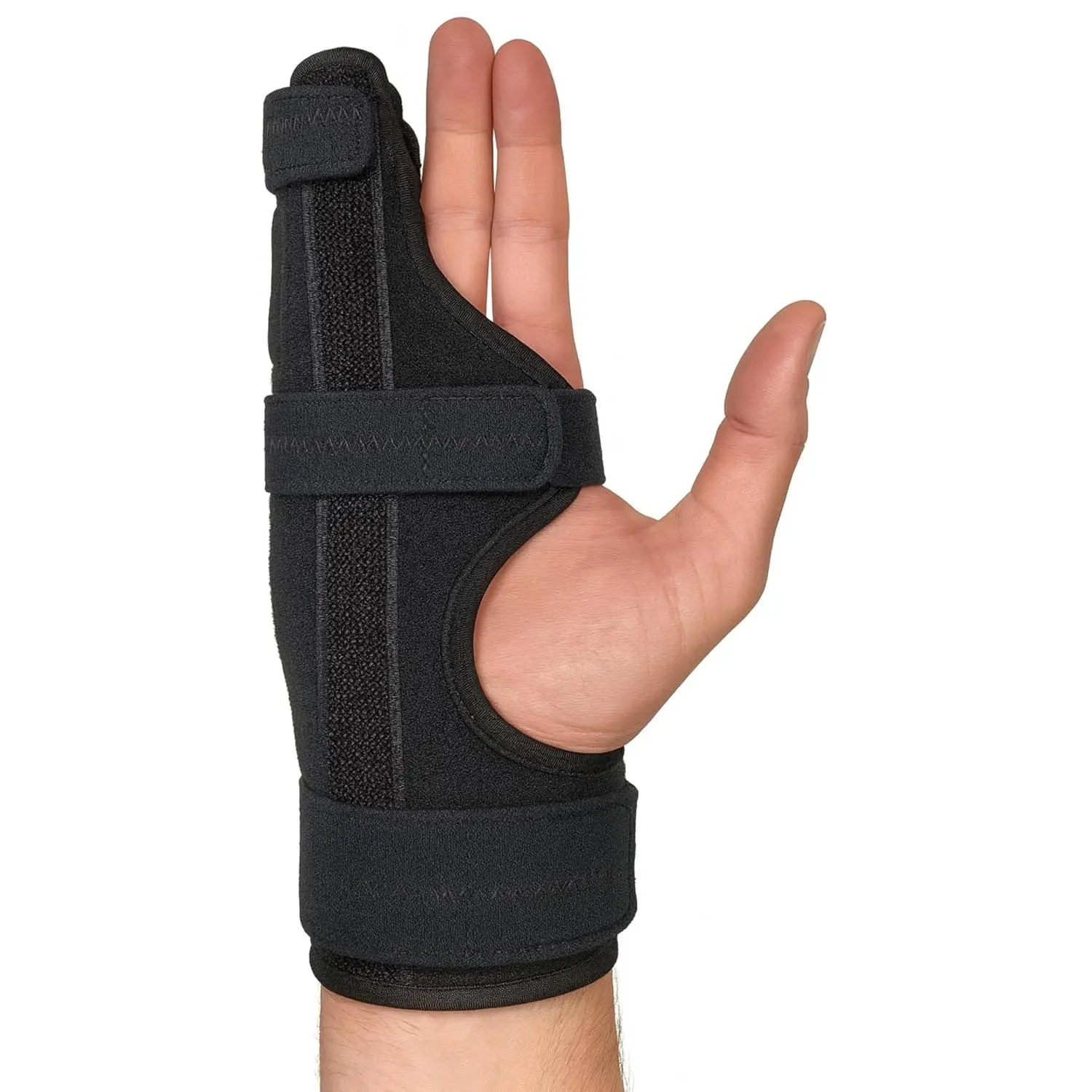 Metacarpal Finger Splint Hand Brace |   Little Pinky Finger Splint For Boxer Fractures l Broken Ring or Hands Cast | Trigger Immobilizer Straightener l Ulnar Gutter Support |   Boxer Brace |   RIGHT S/M