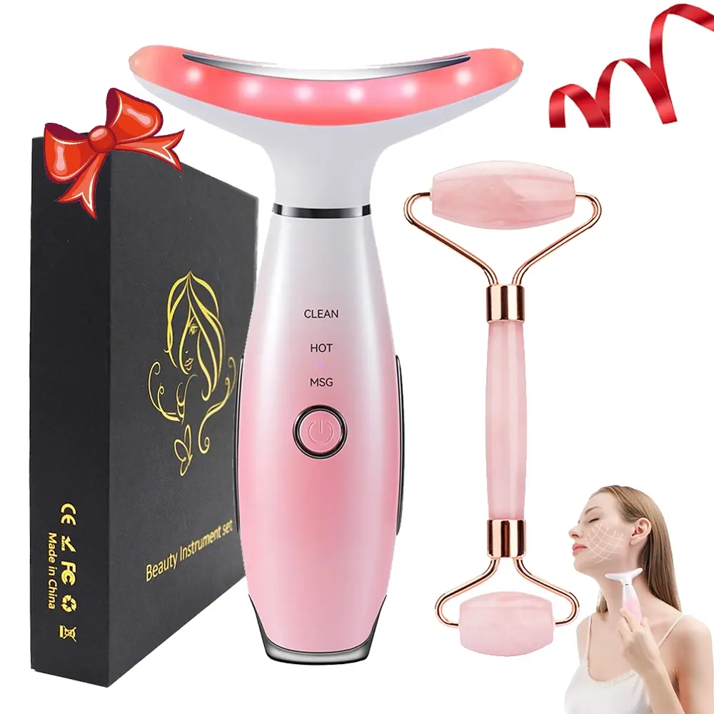 Pink Massager + Roller