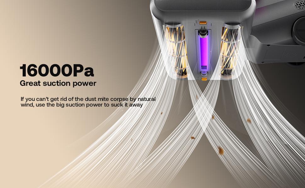 Trucozie T552 Mattress Vacuum Cleaner, Anti-Allergy Dust Mite Bed Vacuum Cleaner with UV, Hot Air and High Heat, 500 Watts 16Kpa Powerful Suction Dual Cup Handheld Vacuum for Beds, Sofas, Couches, Corded Trucozie T552 Mattress Vacuum Cleaner, Anti-Allergy Dust Mite Bed Vacuum Cleaner with UV, Hot Air and High Heat, 500 Watts 16Kpa Powerful Suction Dual Cup Handheld Vacuum for Beds, Sofas, Couches, Corded