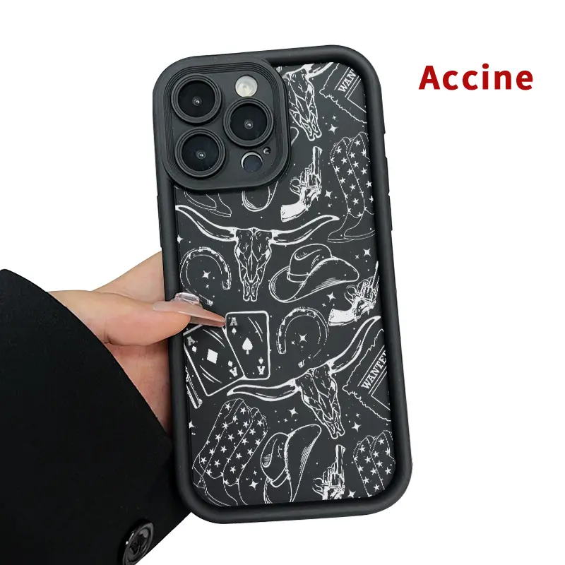 Western Dreamscape Printed Dropcushion TPU Resin Cellphone Case - Durable Casing, Soft TPU Grip, Smooth Matte Finish, Full Lens Guard, Handheld Devices Protection for iPhone 17 Pro Max,16 Plus,15,15 Plus,14,13,12,11,Air,E - Mobile Phone Accessory for Boys