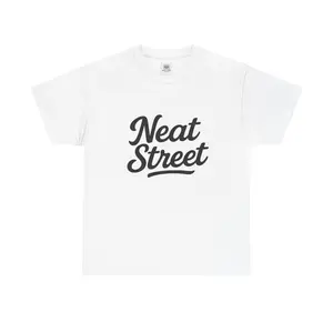 'Neat Street' Basic Tee (Black letters)