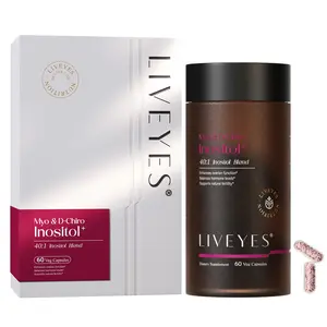 Myo-Inositol & D-Chiro Inositol Supplement for Women – Ideal 40:1 Ratio, NADH Plus Folate and PQQ – Hormone Balance & Ovarian Support