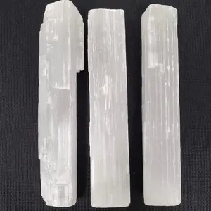 4’ selenite wand stick