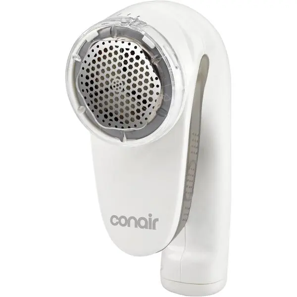 Conair Fabric Shaver & Lint Remover for Every Fabric, Rechargeable, 2" Head | Portable sweater shaver and fabric shaver for furniture with 3 depth settings, ergonomic handle, and a lint catcher