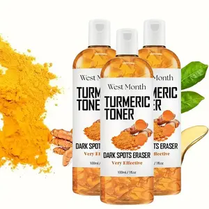 Turmeric Brightening Toner with Collagen and Mint Leaf Extract, 100ml - Facial Skincare for Skin Repair and Comfort Dark Spot Eraser Very Effective