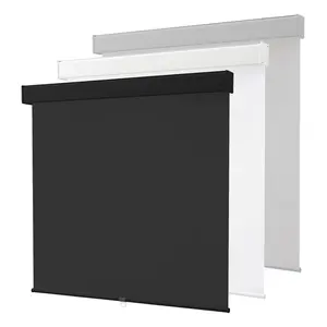 Blackout Roller Shades Window Blinds for  and Office Cordless Blinds ( Blackout  Shade Fabric Samples) christmas party home decor