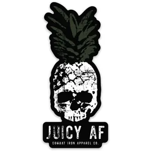 Juicy AF Pineapple Decal