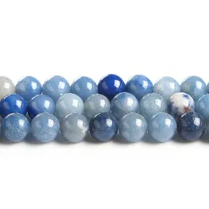 blue aventurine beads string strand crystal beads sting strand crystal DIY bracelets CRYSTAL GEMSTONG QUARTZ AVENTURINE JADE Wedding Auspicious Auspicious Anniversary Daily Birthday