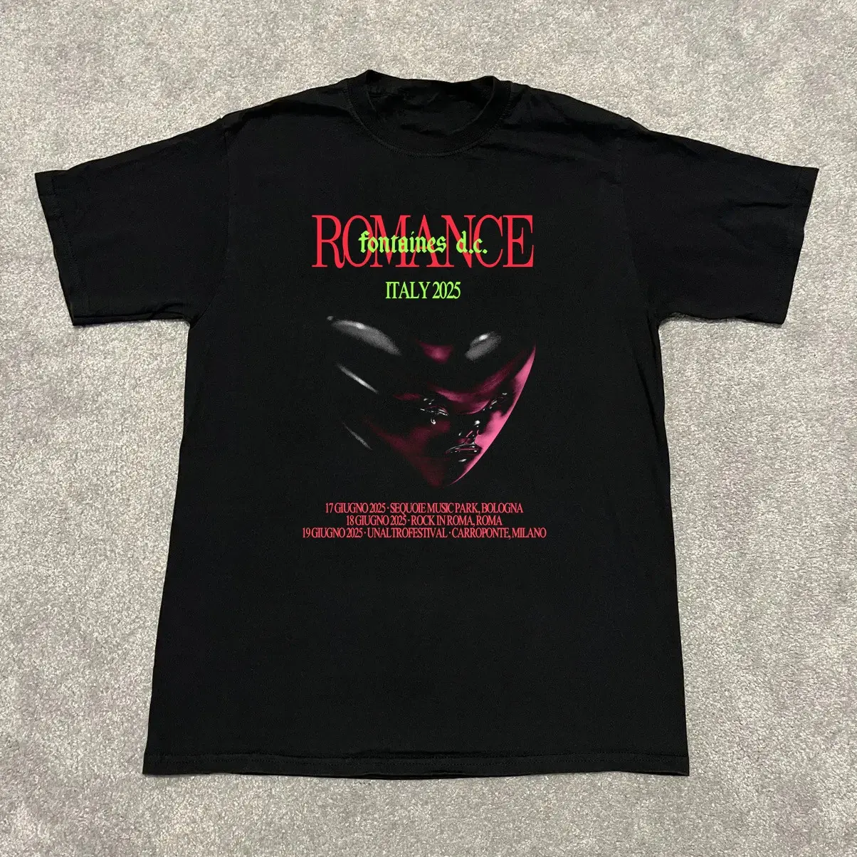 FONTAINES D.C. summer tour 2025 S to 5XL Unisex Cotton T-shirt